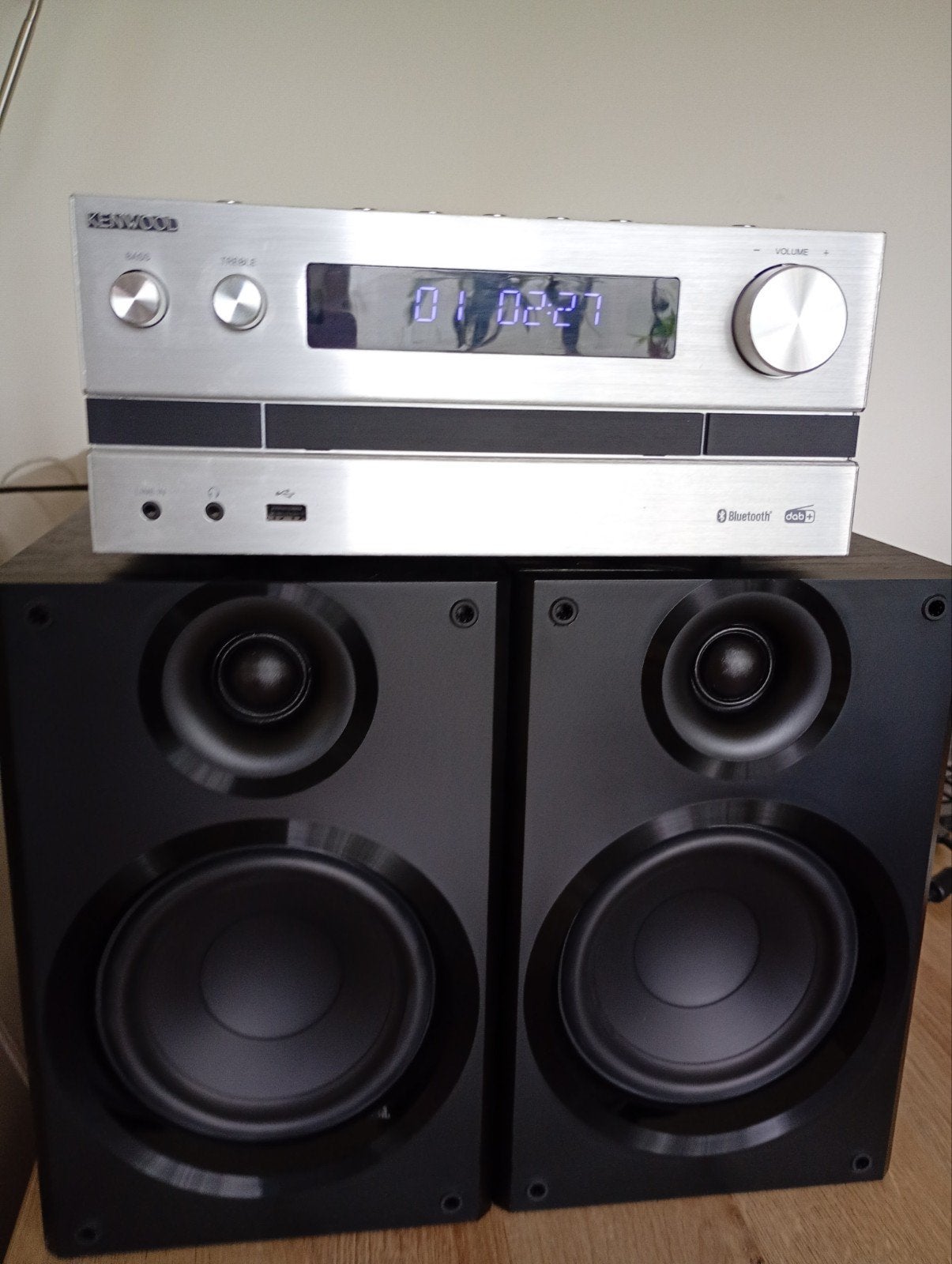 KENWOOD M-918DAB Microset met DAB+, Bluetooth en CD, Audio, Tv en Foto, Ophalen of Verzenden