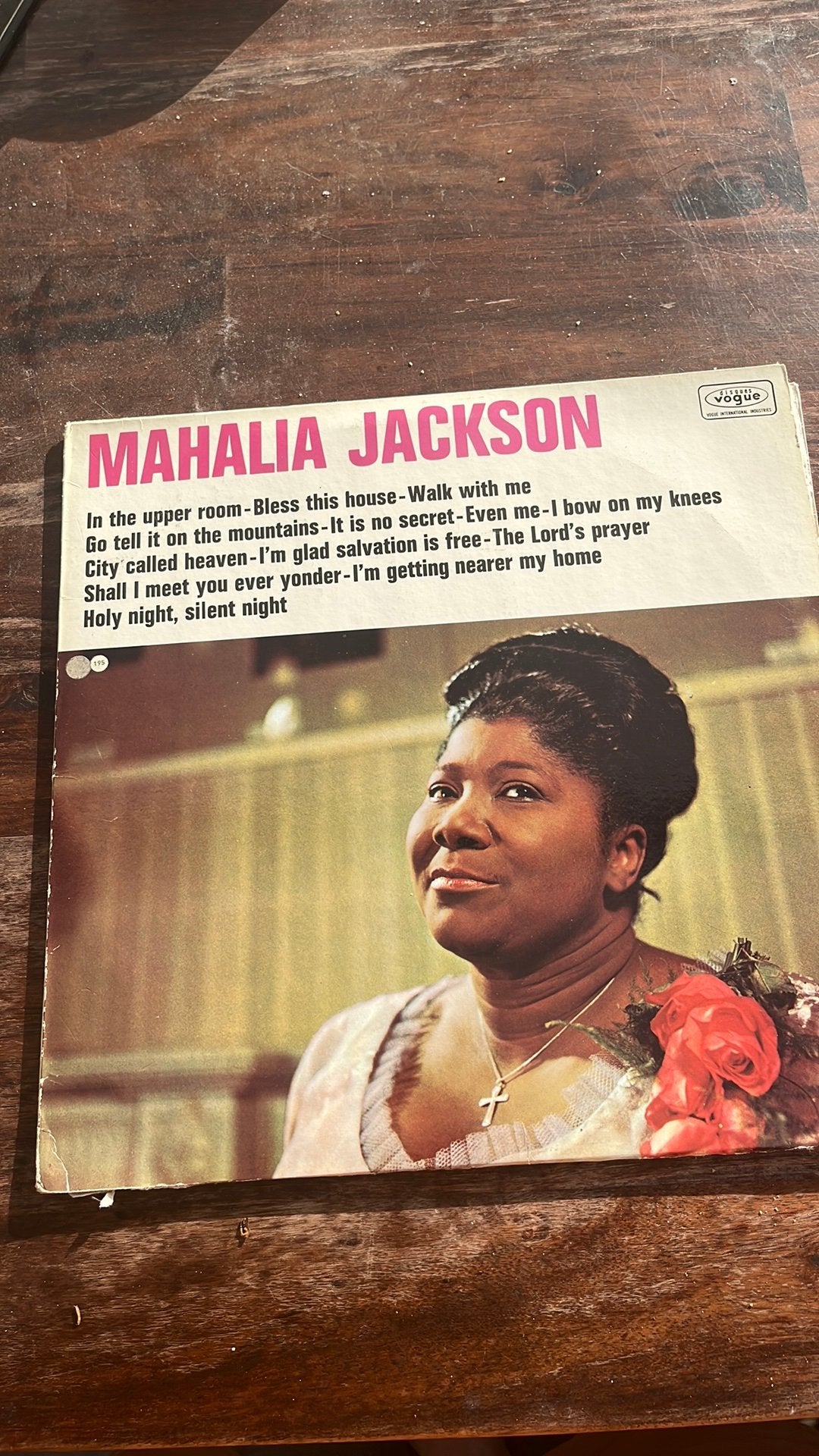 Mahalia Jackson, Ophalen of Verzenden, Zo goed als nieuw, 12 inch, Levenslied of Smartlap