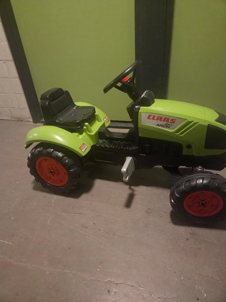 Falk Claas Arion 410 Traptractor - Groen voor Jongens, Ophalen of Verzenden