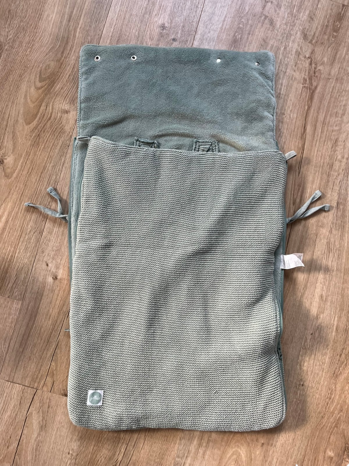 Jollein voetenzak forest green, Kinderen en Baby's, Dekens, Slaapzakjes en Inbakerproducten, Ophalen of Verzenden, Zo goed als nieuw