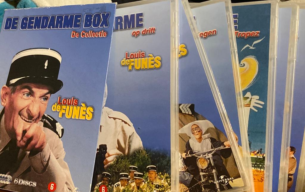 Louis de Funes 6 dvd de gendarme box collectie, Ophalen of Verzenden