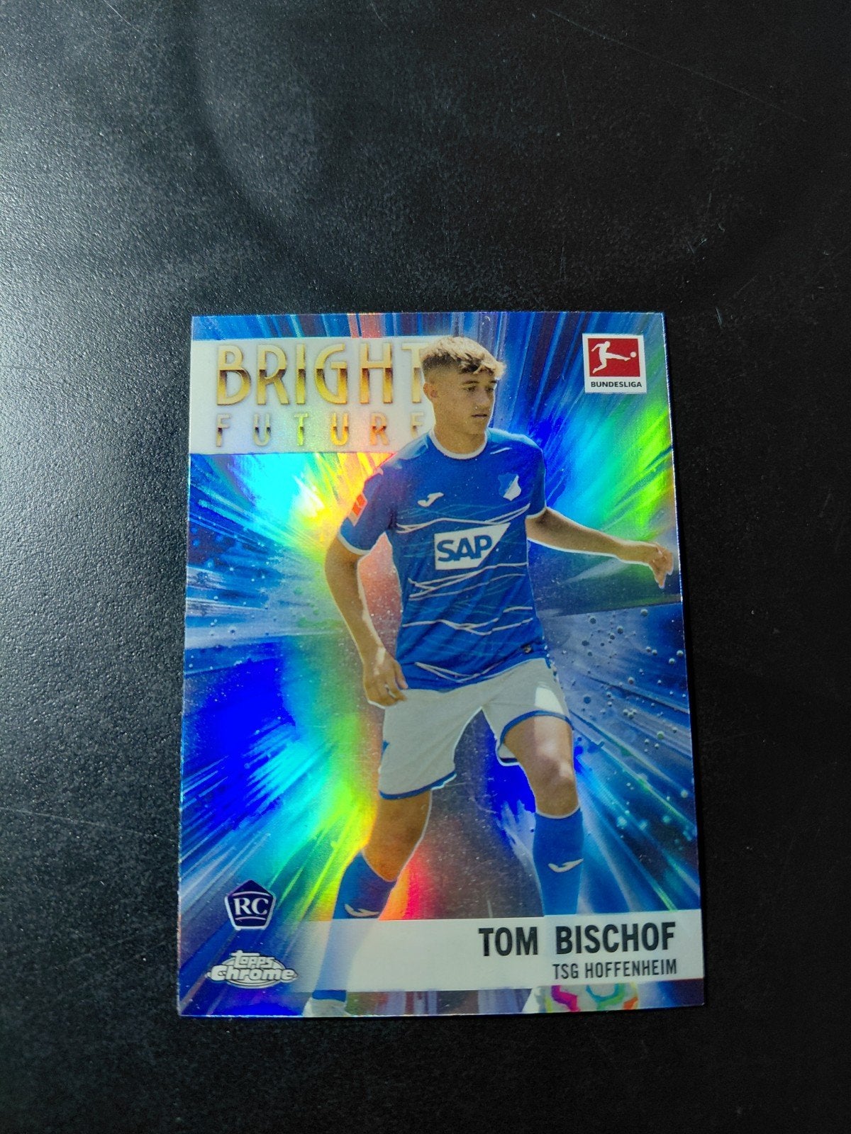 Tom bischof ROOKIE (hoffenheim/bayern munchen) topps chrome, Ophalen of Verzenden, Nieuw, Buitenlandse clubs, Spelerskaart