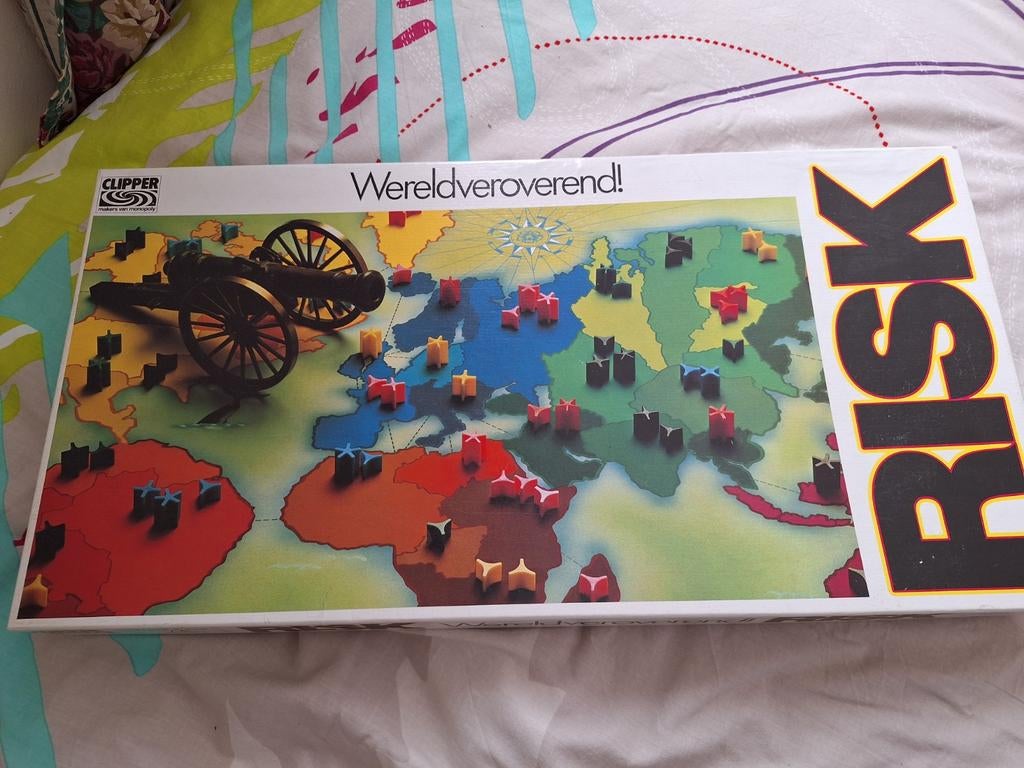 Risk Wereldveroverend! Bordspel - Clipper Editie, Vijf spelers of meer, Ophalen, Gebruikt, Clipper