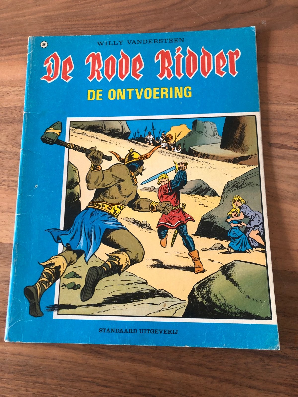 De Rode Ridder - De Ontvoering (Willy Vandersteen), Eén stripboek, Ophalen of Verzenden, Gelezen