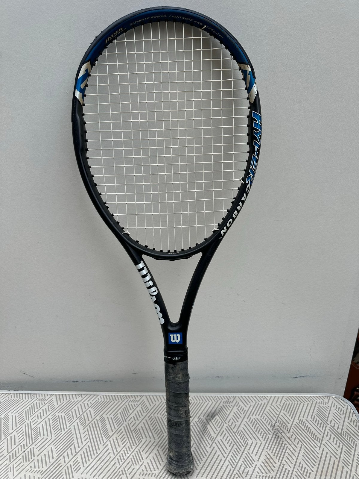Wilson Hyper Hammer 5.3 tennisracket - Gripmaat L3, Gebruikt, Ophalen of Verzenden, Wilson, Racket