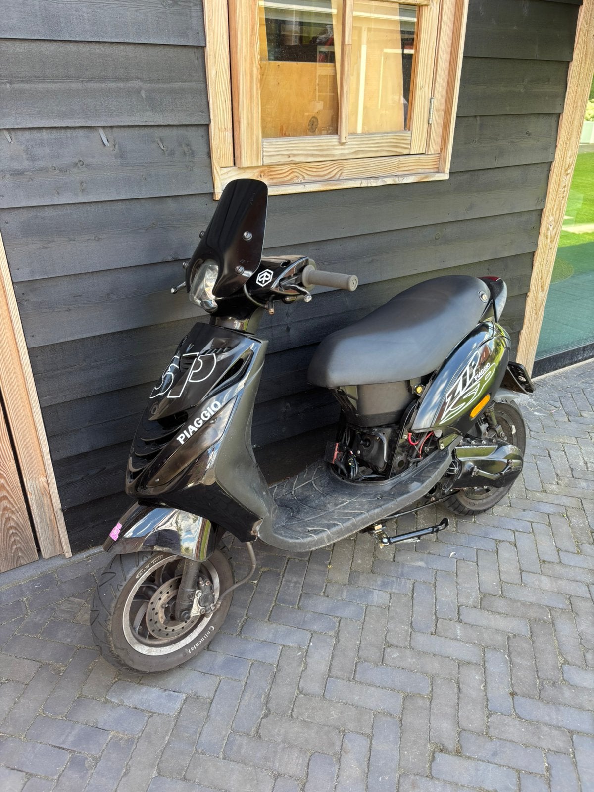 Zip 125cc s1 skipper lx blok (snor), Fietsen en Brommers, Scooters | Piaggio, Gebruikt, Zip, Tweetakt, Ophalen of Verzenden