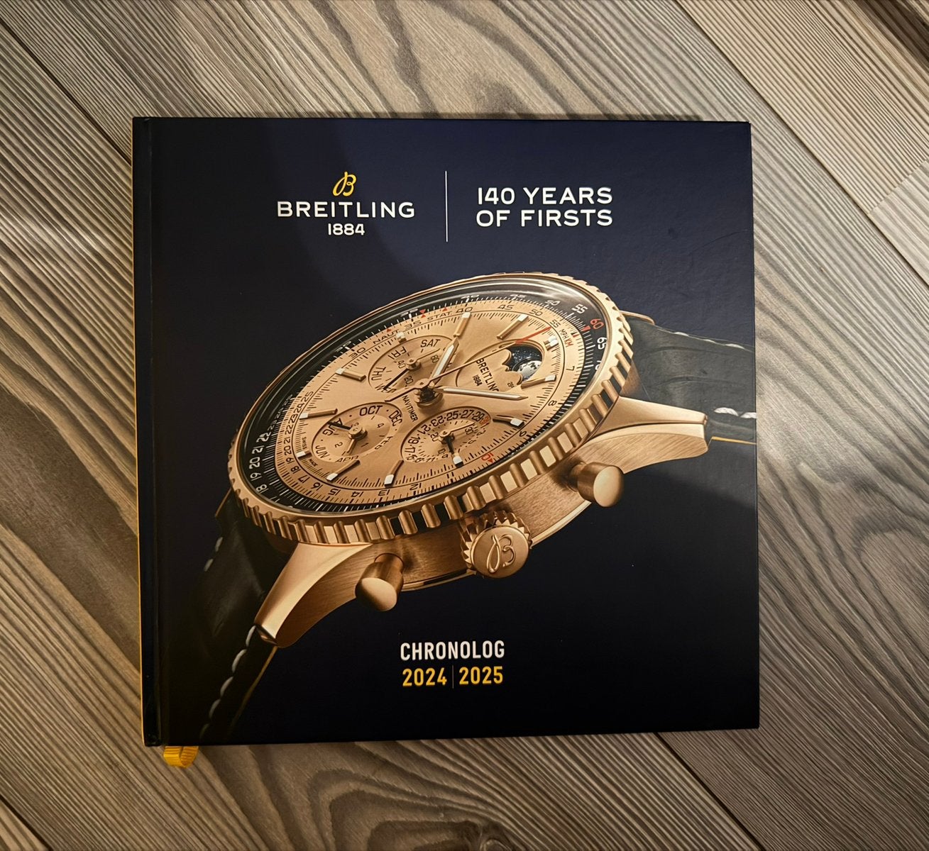 Breitling 140 years of firsts ~ tafelboek, Ophalen of Verzenden, Nieuw, Overige onderwerpen