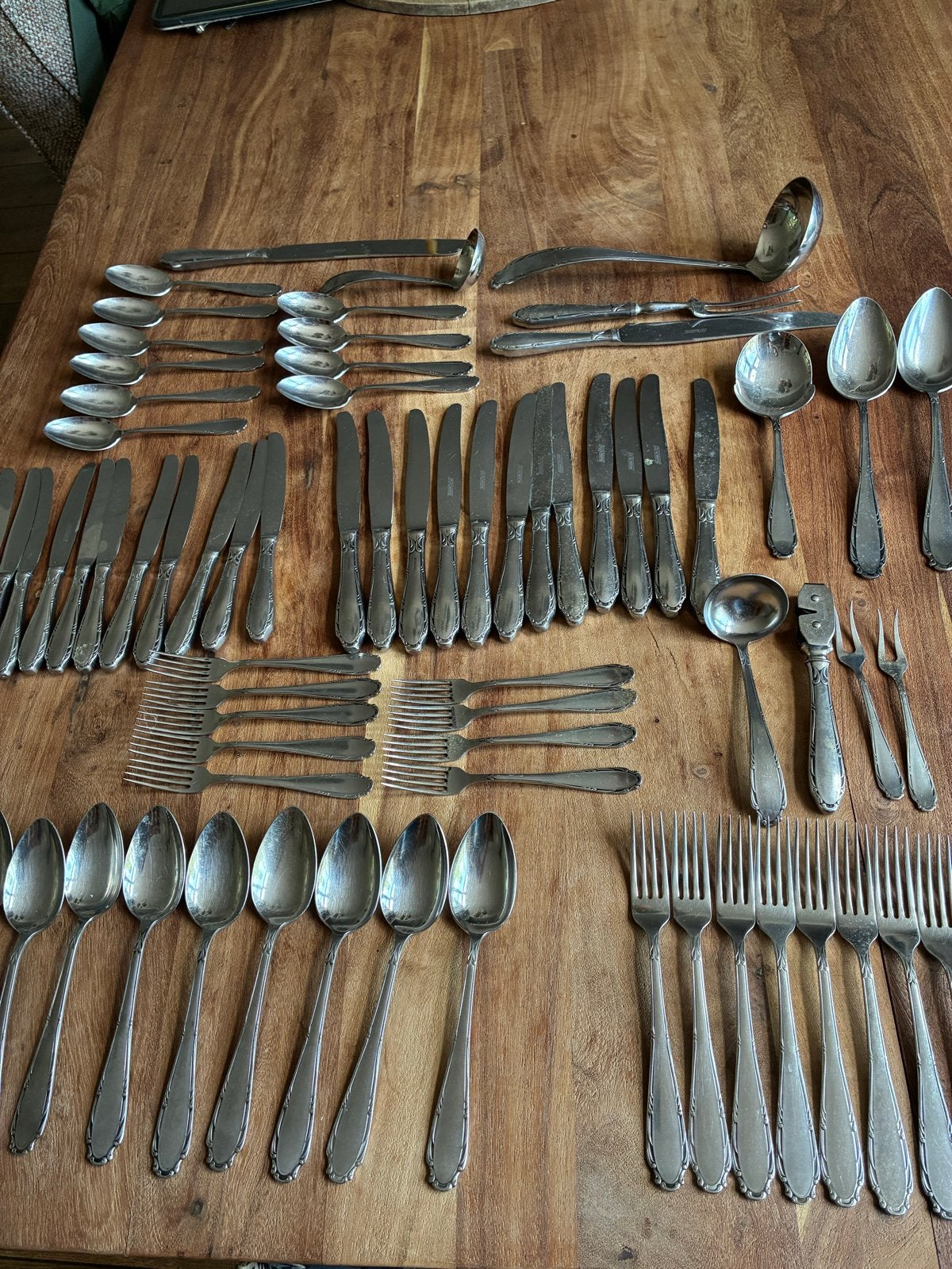 Uitgebreide Gero Roestvrijstalen Bestekset - Vintage, Ophalen