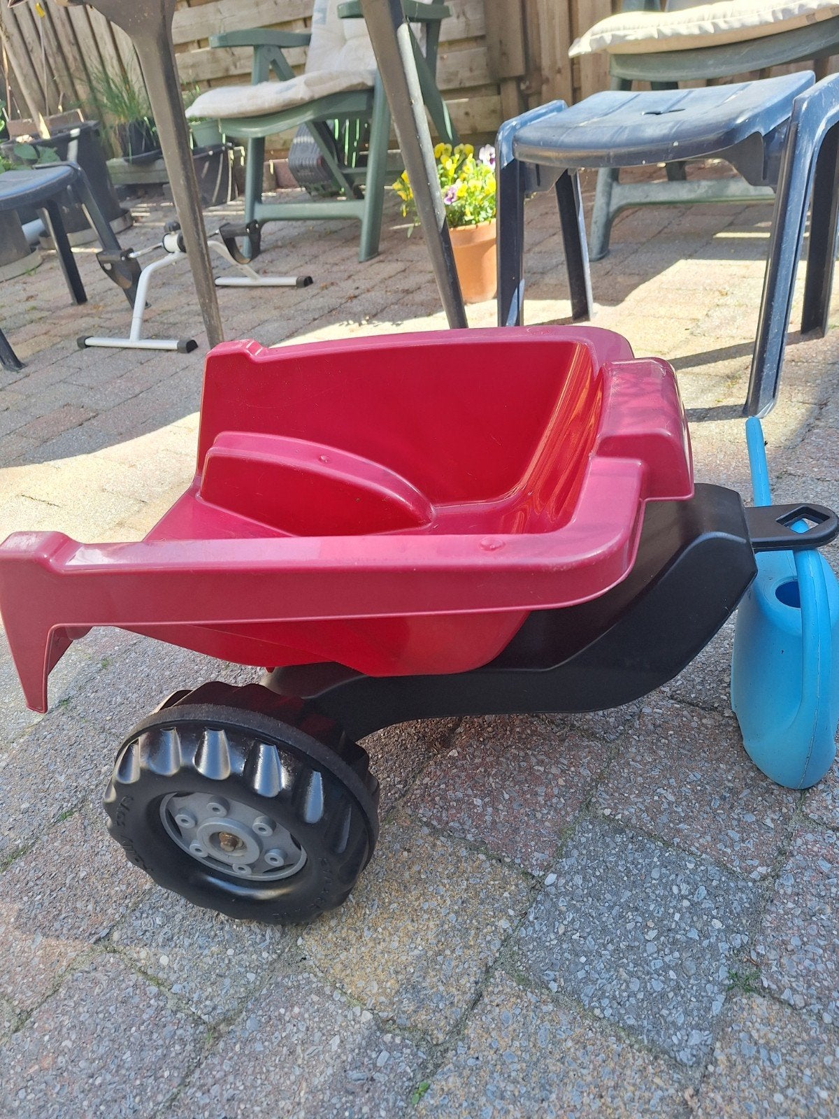 Traptractor / traptrekker aanhanger rolly toys, Ophalen, Overige merken