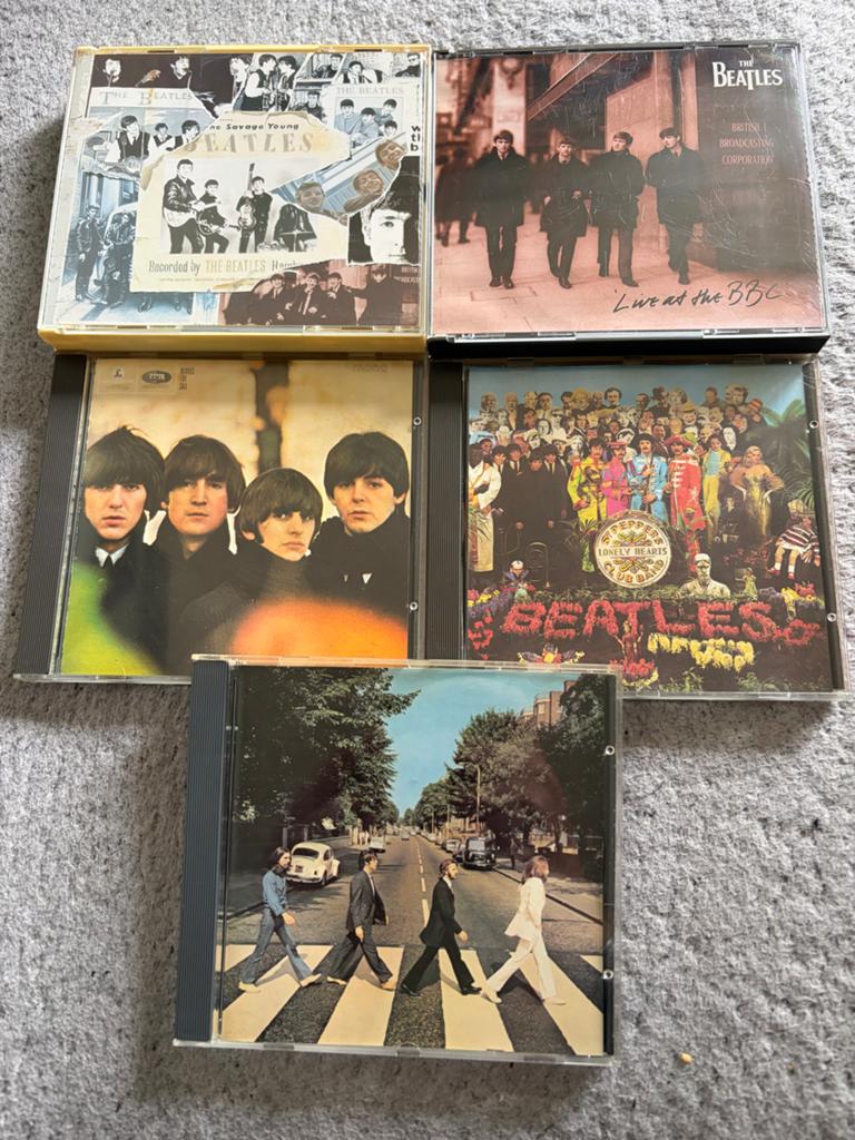 The Beatles CD Collectie - 5 Albums samen 20 euro., Ophalen of Verzenden, 1960 - 1969, Gebruikt