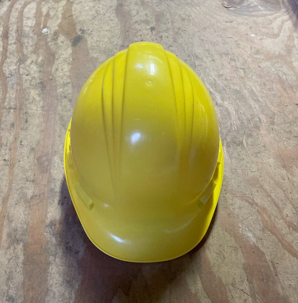 10x gele helm (ook los te koop), Carnaval, Overige maten, Ophalen of Verzenden, Accessoires