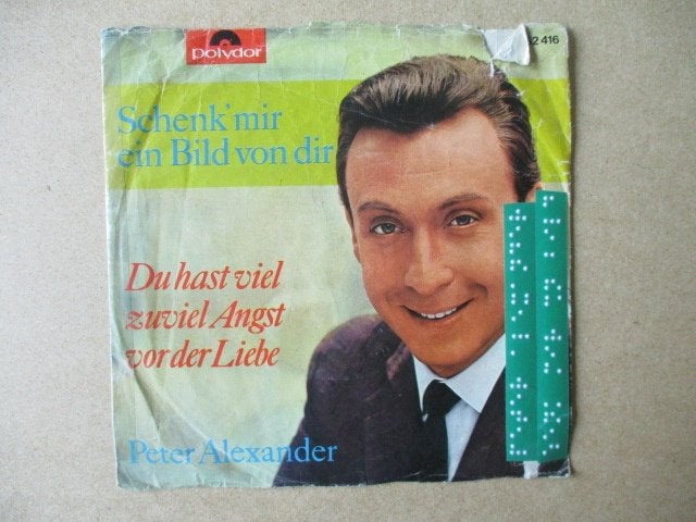 s0835 peter alexander - schenk mir ein bild von dir, Ophalen, Gebruikt, 7 inch, Overige genres