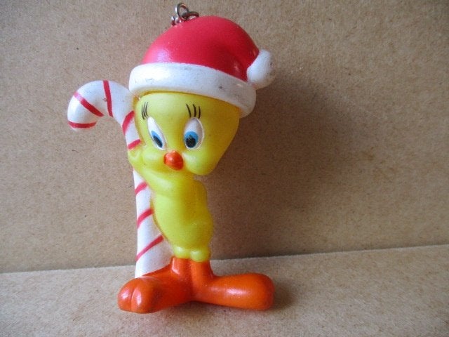 adv10466 tweety sleutelhanger 15, Ophalen, Looney Tunes, Gebruikt, Overige typen