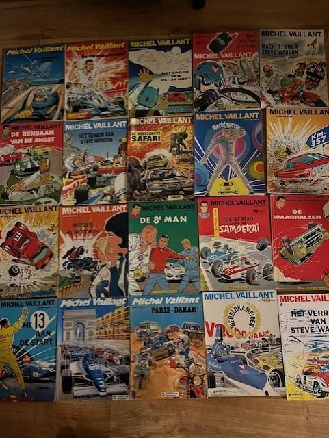 27x Michael Vaillant door Jean Graton (Ook los te koop), Meerdere stripboeken, Ophalen, Gelezen