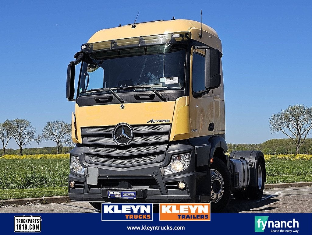 MERCEDES-BENZ ACTROS 1843 LS retarder pto+hydr., Automaat, Euro 6, 428 pk, Bedrijf