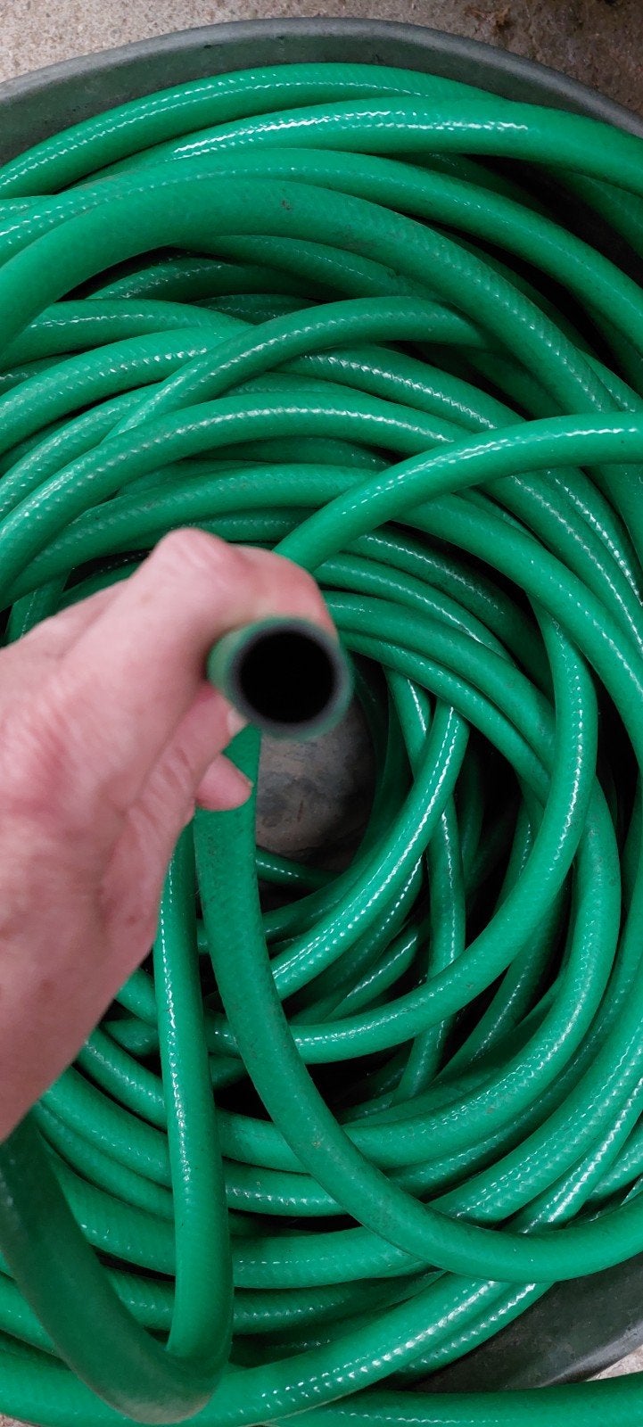 Groene tuinslang, diverse lengtes beschikbaar, Ophalen, Tuinslang