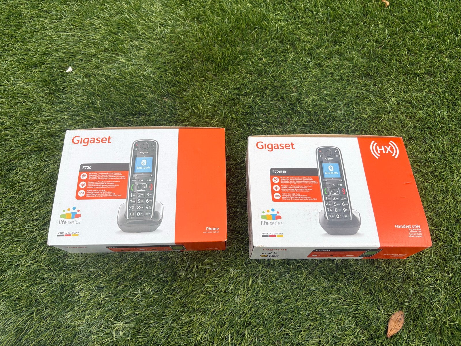 Gigaset E720 en E720HX draadloze telefoons (2 stuks), Ophalen of Verzenden, Nieuw, 2 handsets