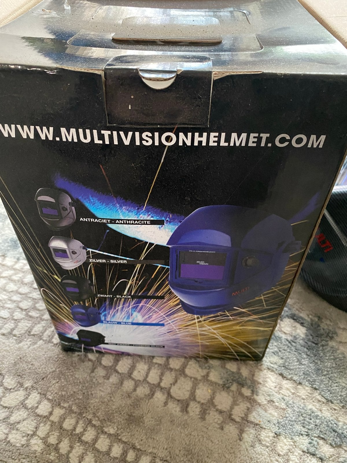 Multivision Automatische Lashelm - Nieuw in Doos, Lasfilter, Ophalen of Verzenden, Nieuw
