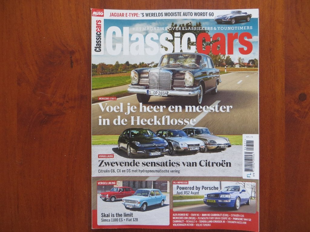 Classic Cars 43: Citroën C6, CX, DS, Simca 1100 ES, Fiat 128, Boeken, Auto's | Folders en Tijdschriften, Nieuw, Citroën, Ophalen of Verzenden