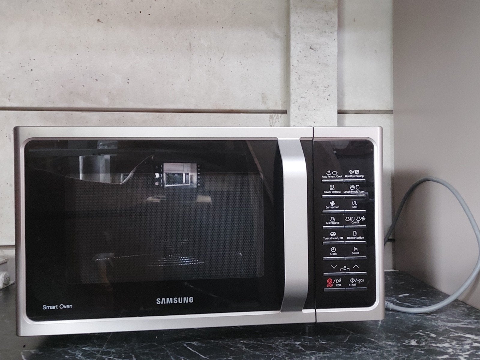 Samsung Smart Oven MC28H5015AS Combi Magnetron, Witgoed en Apparatuur, Magnetrons, Ophalen, Combimagnetron, Hete lucht, Zo goed als nieuw