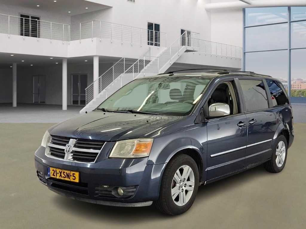 Dodge Grand Caravan 4.0 V6 , 21-XSN-5, Auto's, Dodge, 700 kg, Blauw, 7 stoelen, Bedrijf