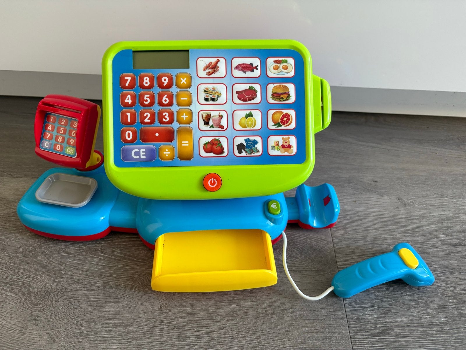 Speelgoed kassa met scanner en weegschaal, Ophalen of Verzenden, Zo goed als nieuw, Jongen of Meisje