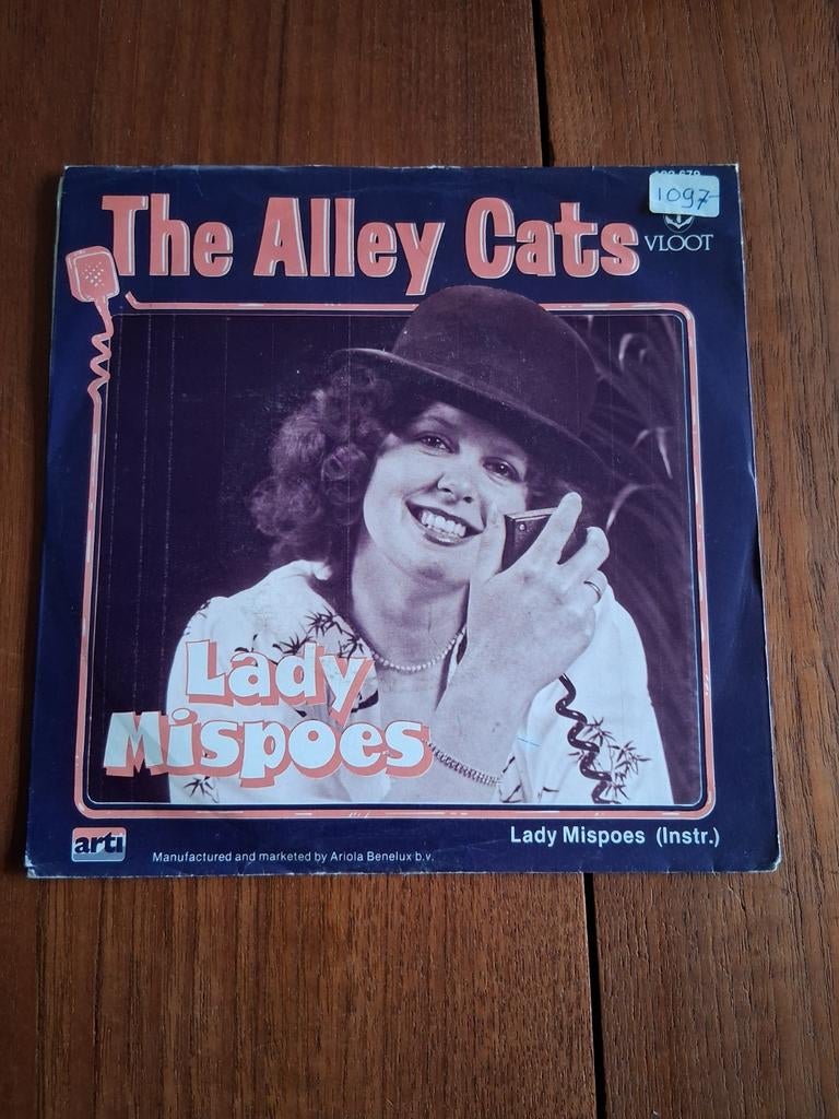 The Alley Cats - Lady Mispoes., Cd's en Dvd's, Vinyl Singles, Gebruikt, Fotohoes, 7 inch, Ophalen of Verzenden