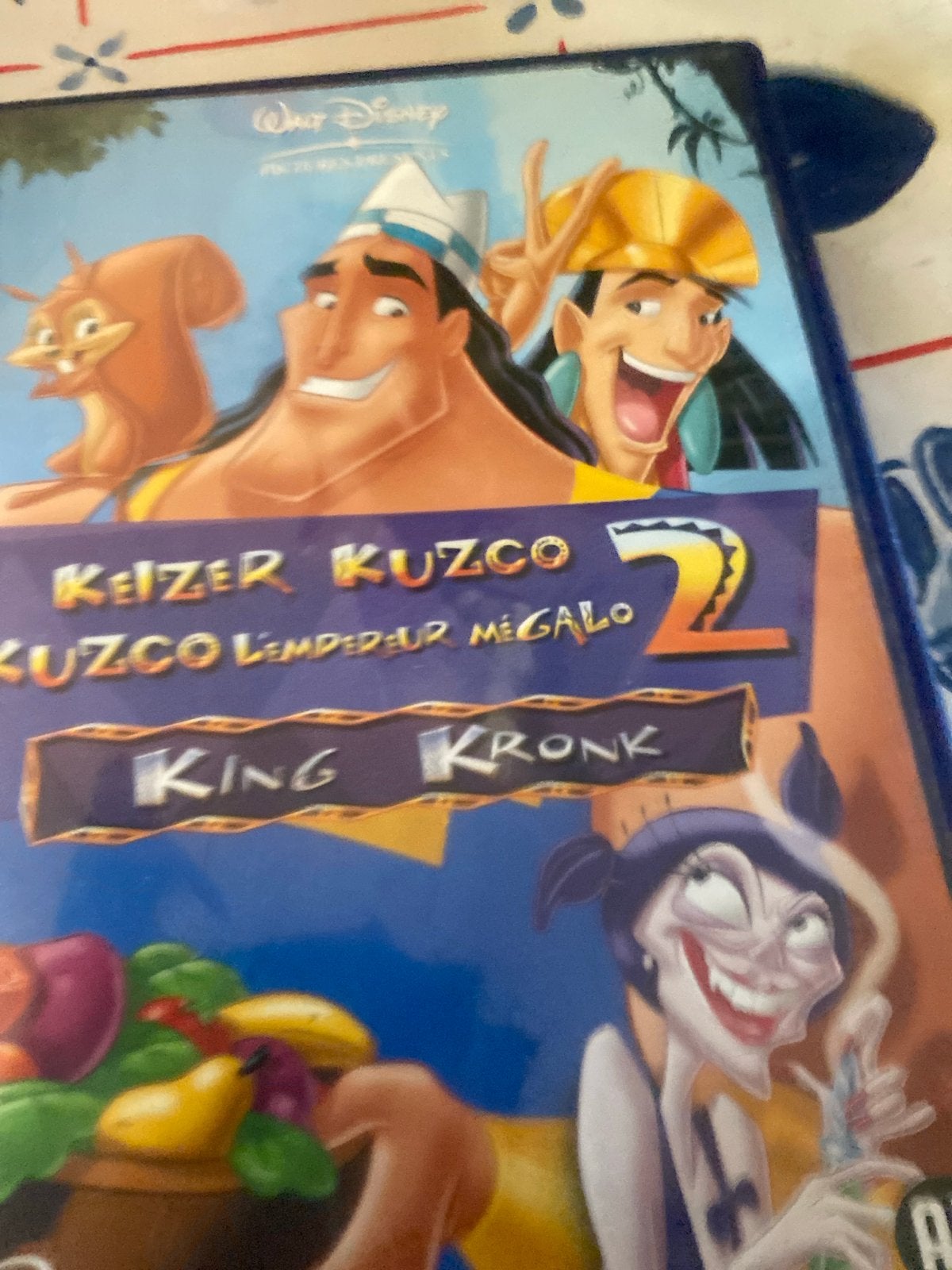 Keizer Kuzco 2: King Kronk - Disney DVD, Cd's en Dvd's, Animatie, Alle leeftijden, Zo goed als nieuw, Film