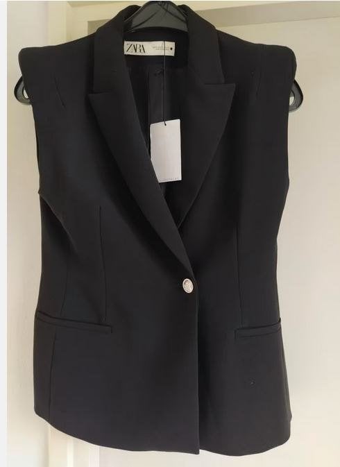 NIEUW!! ZARA mouwloos mooi kolbert/gilet VAN 60 VOOR 15!, Maat 38/40 (M), Verzenden, Nieuw, Zara