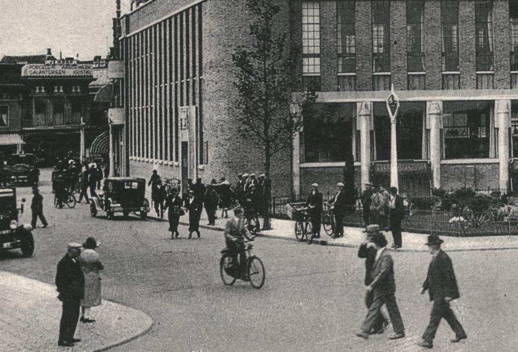 700007 Zaandam Postkantoor NH 1939 Gelopen met postzegel, Ophalen of Verzenden, 1920 tot 1940, Gelopen, Noord-Holland