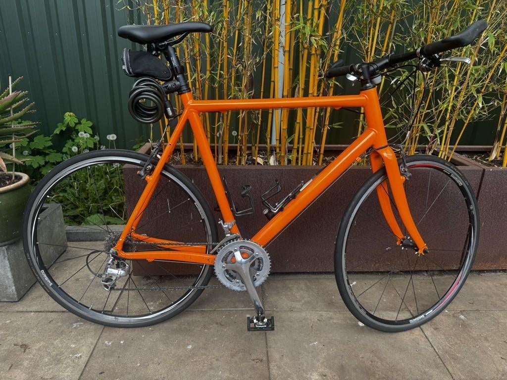 Cube Racefiets Pearl Orange, Fietsen en Brommers, 28 inch, Gebruikt, Heren, Aluminium