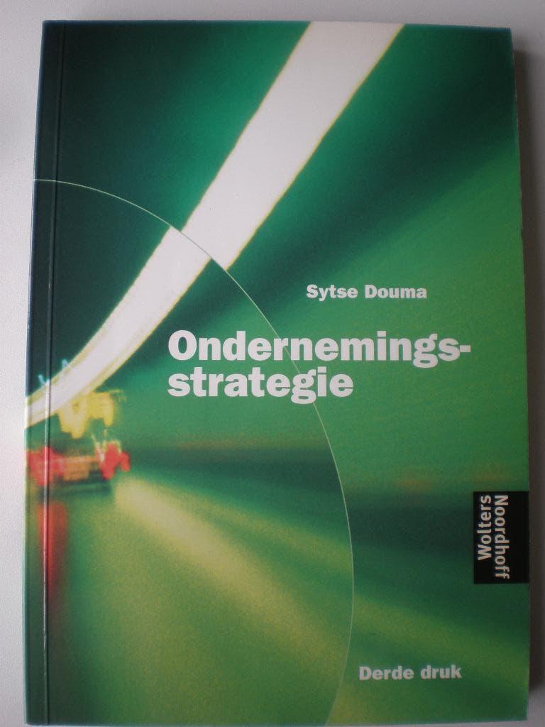 Ondernemingsstrategie, Ophalen of Verzenden, Zo goed als nieuw, Management, Sytse Douma