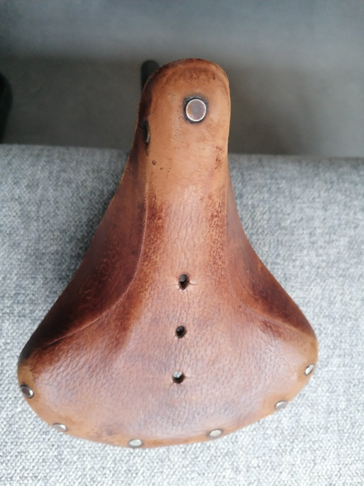 Brooks B 66 Zadel Leer Leder, Leer, Elektrische fiets, Ophalen of Verzenden, Zo goed als nieuw