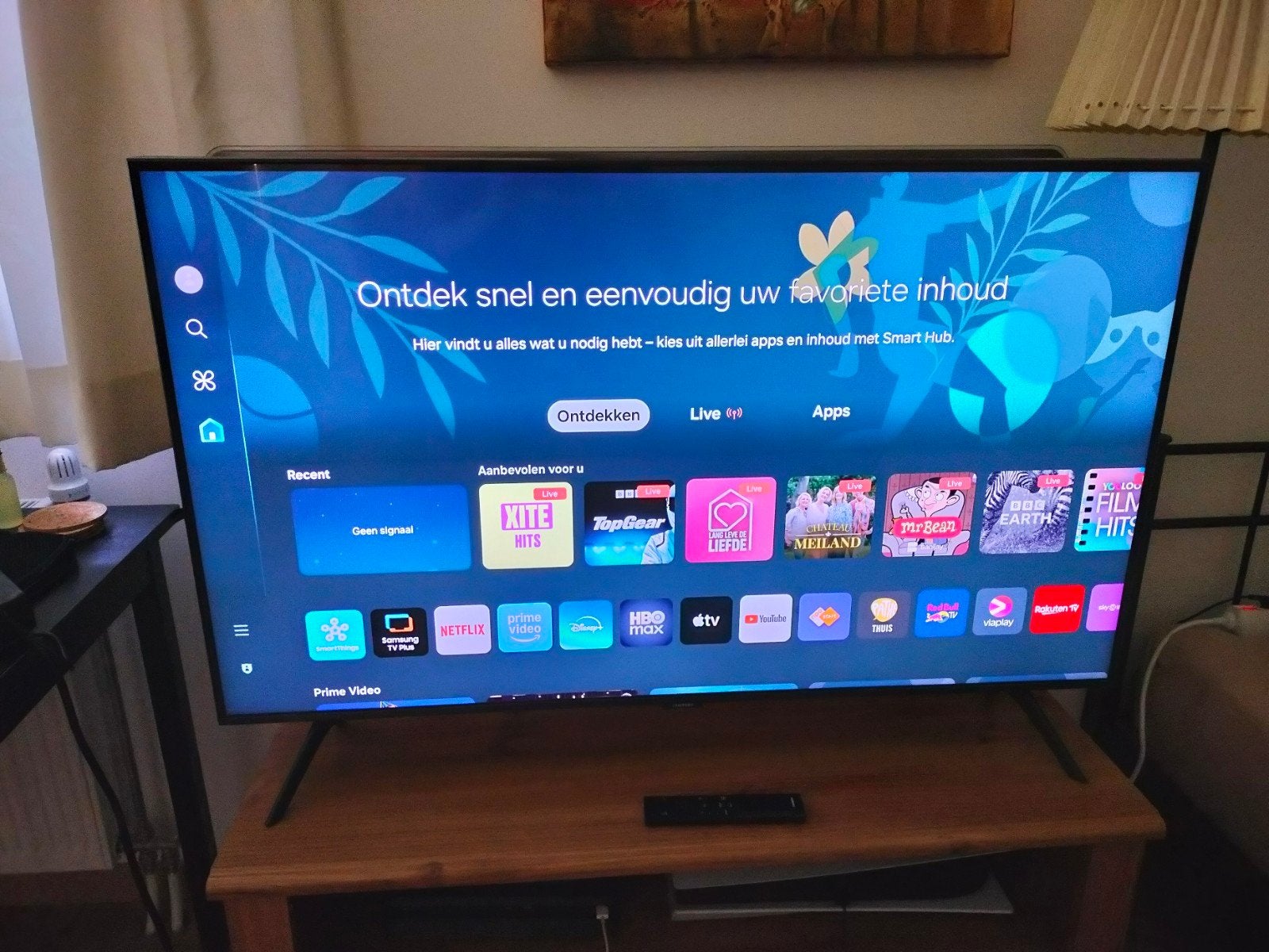Samsung 4K Smart TV 43 inch (UE43CU7190), Ophalen, LED, 50 Hz, Zo goed als nieuw