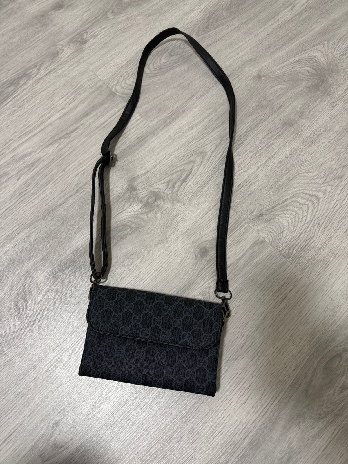Gucci tas, Ophalen of Verzenden, Zo goed als nieuw, Zwart