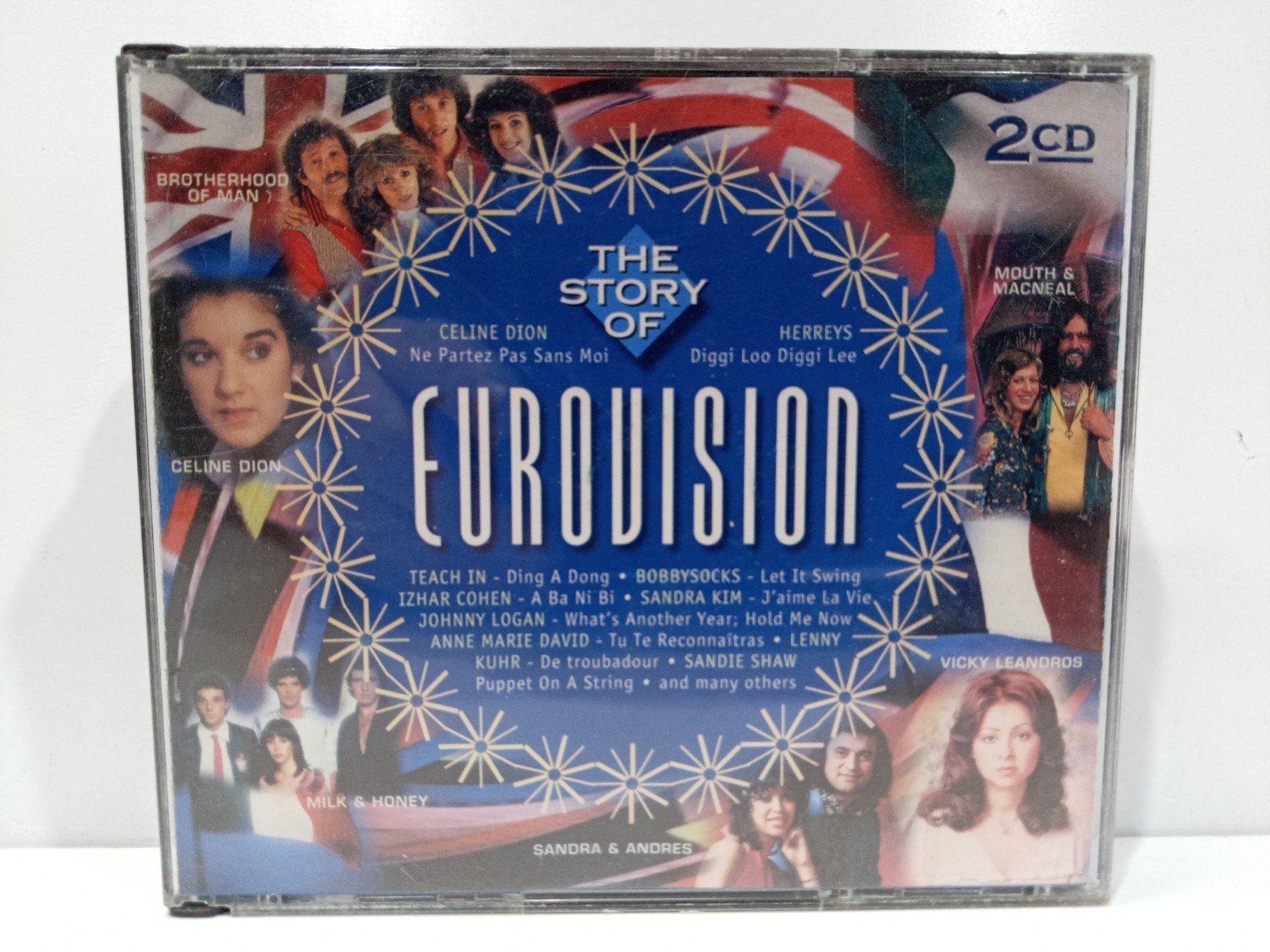 The Story of Eurovision 2CD - Diverse Artiesten, Ophalen of Verzenden, 1990 - 1999, Gebruikt, Boxset