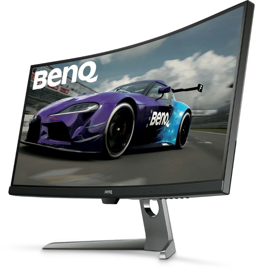 BenQ EX3501R Zilver & Zwart Monitor, Computers en Software, Monitoren, Ophalen, BENQ, 3 tot 5 ms, In hoogte verstelbaar