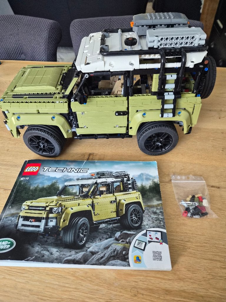 Lego Technic Land Rover Defender 42110, Ophalen, Lego, Compleet, Zo goed als nieuw