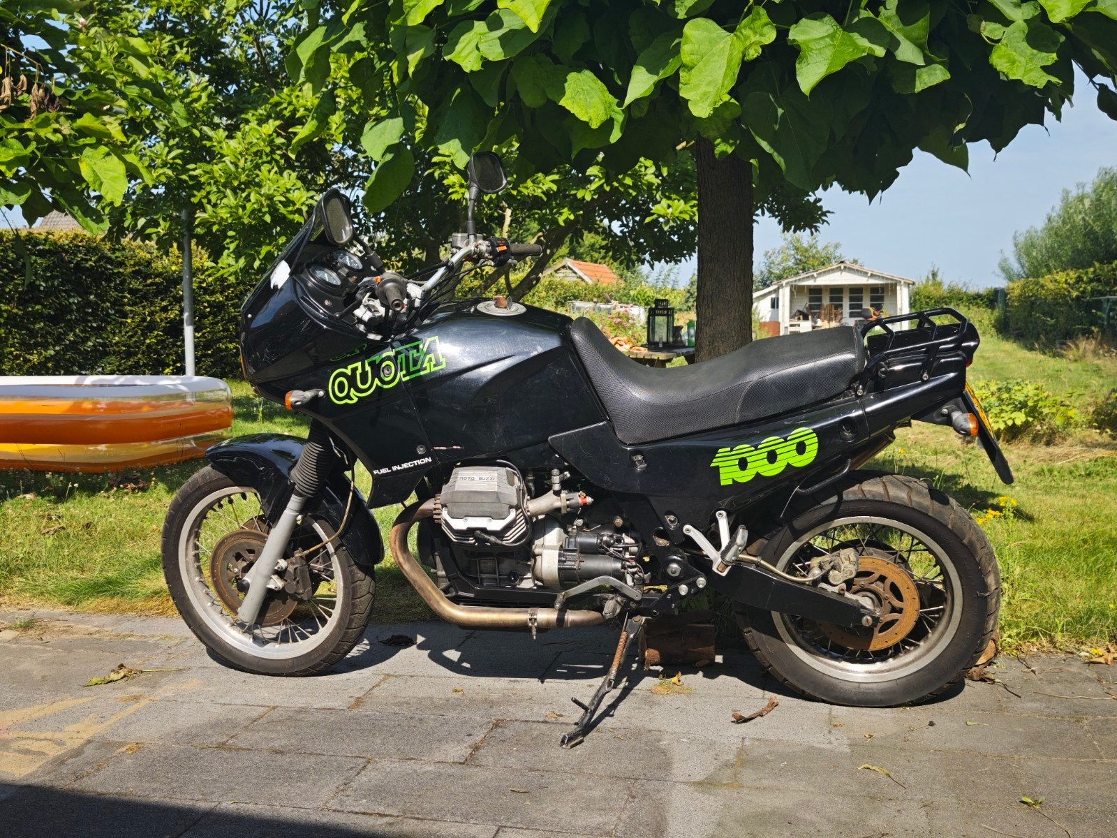 Moto Guzzi Quota 1000, Cardan-aandrijving, 2 cilinders, Motorrijbewijs A, Gebruikt