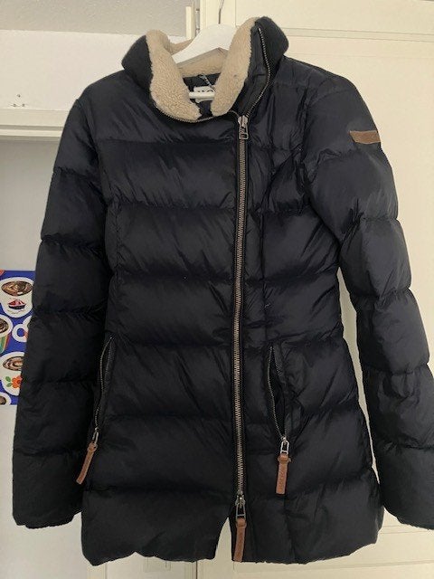 Moscow winterjas dames, Blauw, Ophalen of Verzenden, Maat 34 (XS) of kleiner, Moscow