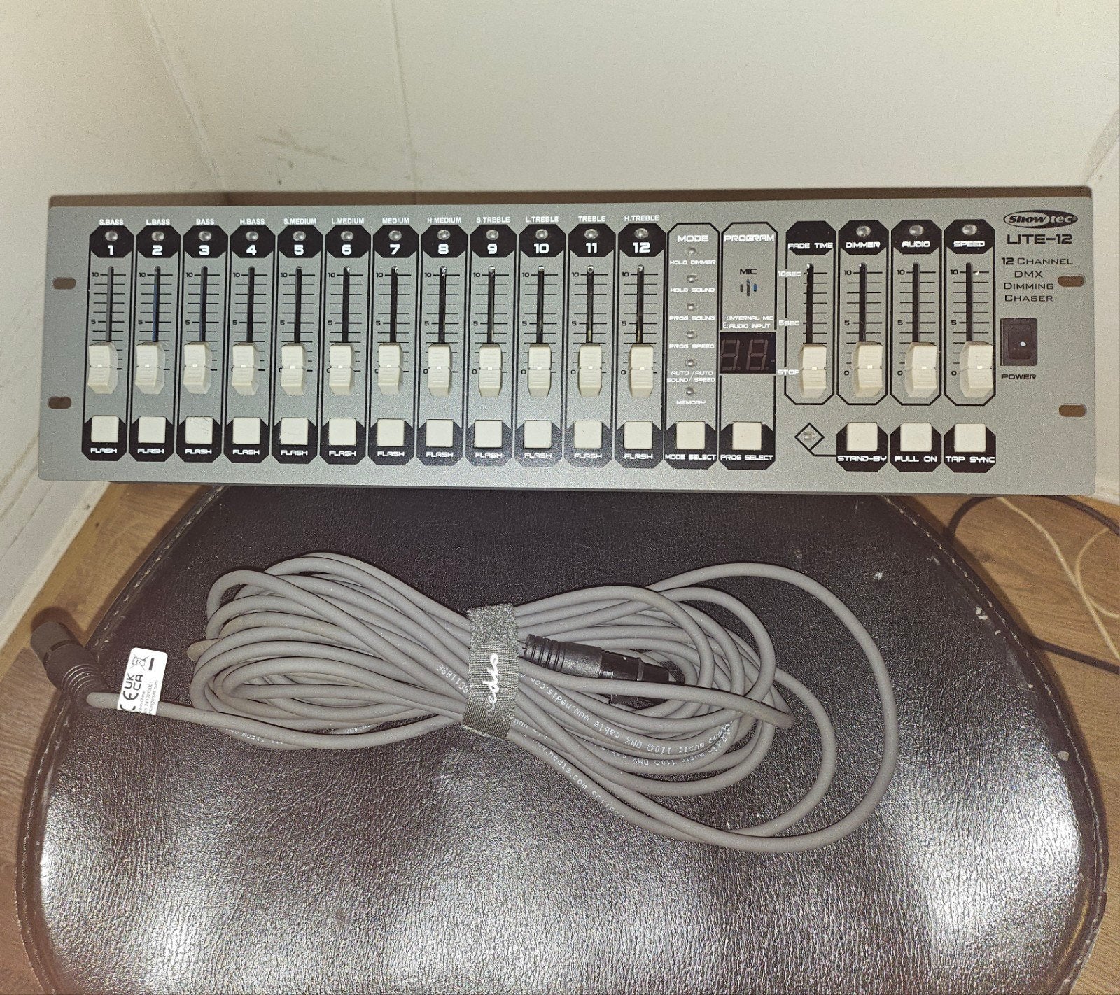 Showtec Lite-12 DMX Controller - Lichtsturing, Muziek en Instrumenten, Ophalen, Gebruikt, Licht