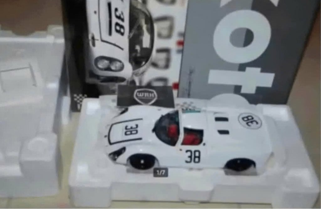 1:18 PORSCHE WERKS 910 - 6 LEMANS #38 EXOTO in box WRH, Verzenden, Zo goed als nieuw, Auto, Overige merken