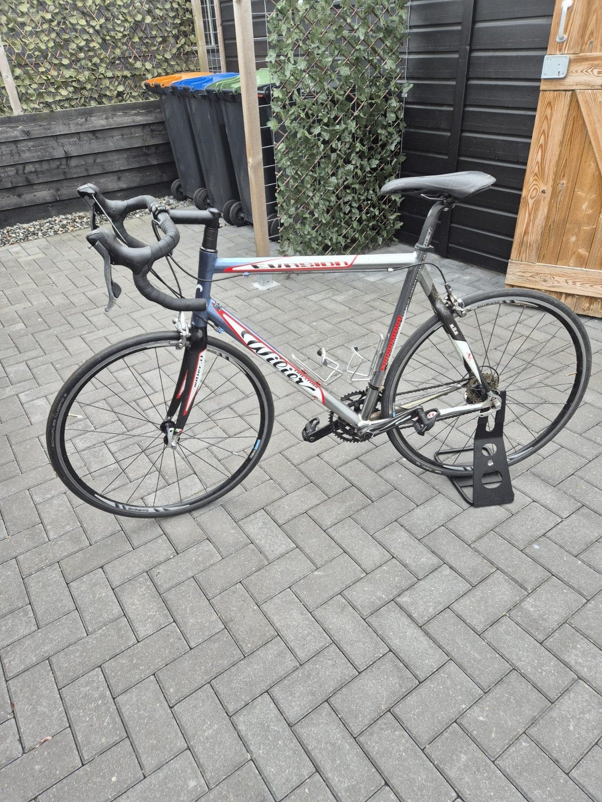 racefiets, Ophalen