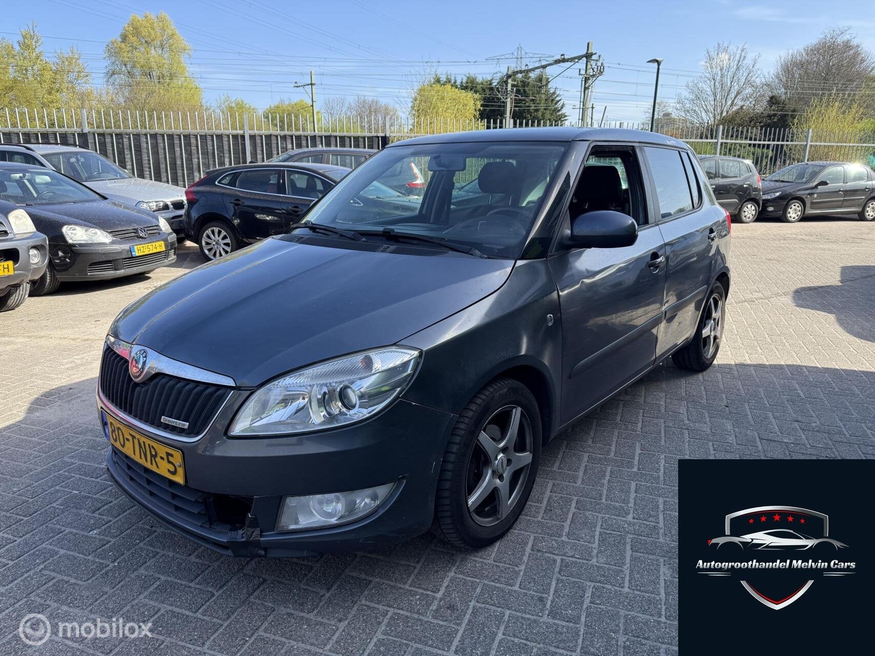 Skoda Fabia 1.2 TDI Greenline Businessline Klima EXPORT ONLY, Auto's, Voorwielaandrijving, Euro 5, Stof, Gebruikt