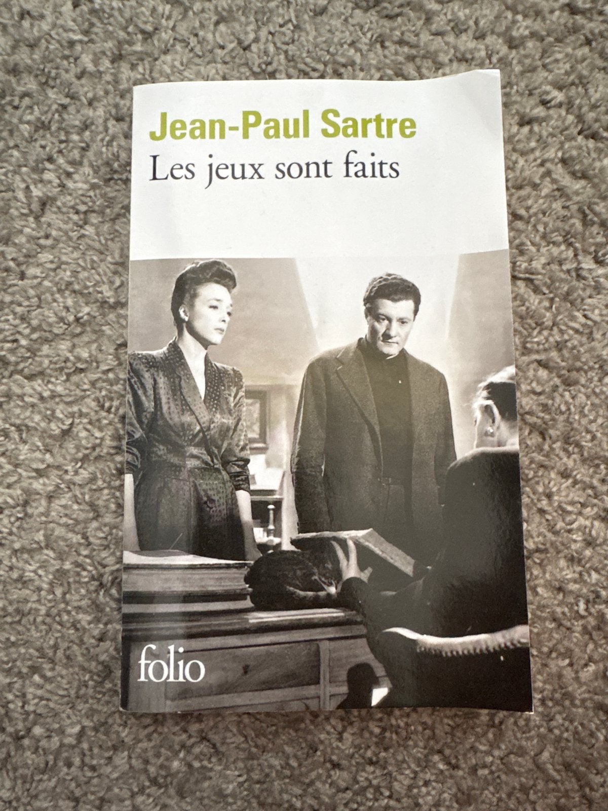 Jean-Paul Sartre - Les jeux sont faits (Folio), Ophalen of Verzenden, Gelezen, Europa overig