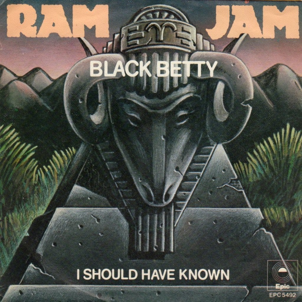 VERKOCHT Ram Jam ‎– Black Betty (1977), Cd's en Dvd's, Vinyl Singles, Gebruikt, Fotohoes, 7 inch, Ophalen of Verzenden
