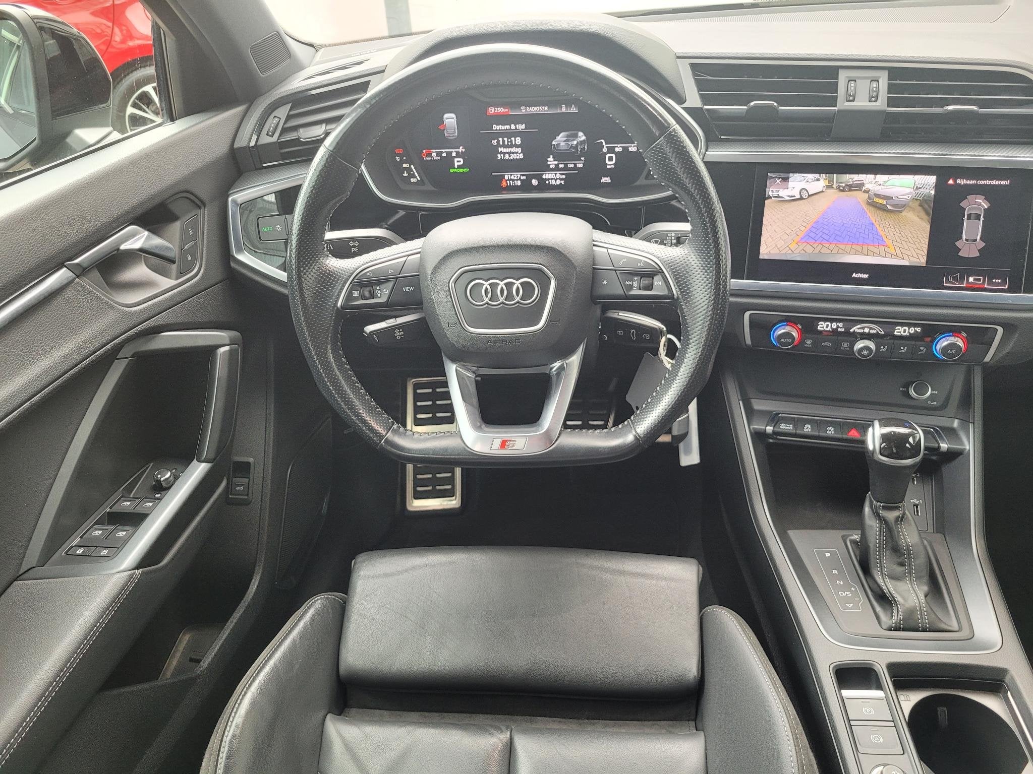 Audi Q3 Sportback 35 TFSI Pro Line S | S-Line | Bang & Olufs, Auto's, 4 cilinders, 1505 kg, Automatische klimaatregeling, Bedrijf