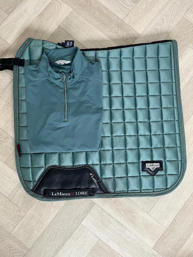 Lemieux set, Full (L), Dressuurdekje, Ophalen of Verzenden, Zo goed als nieuw