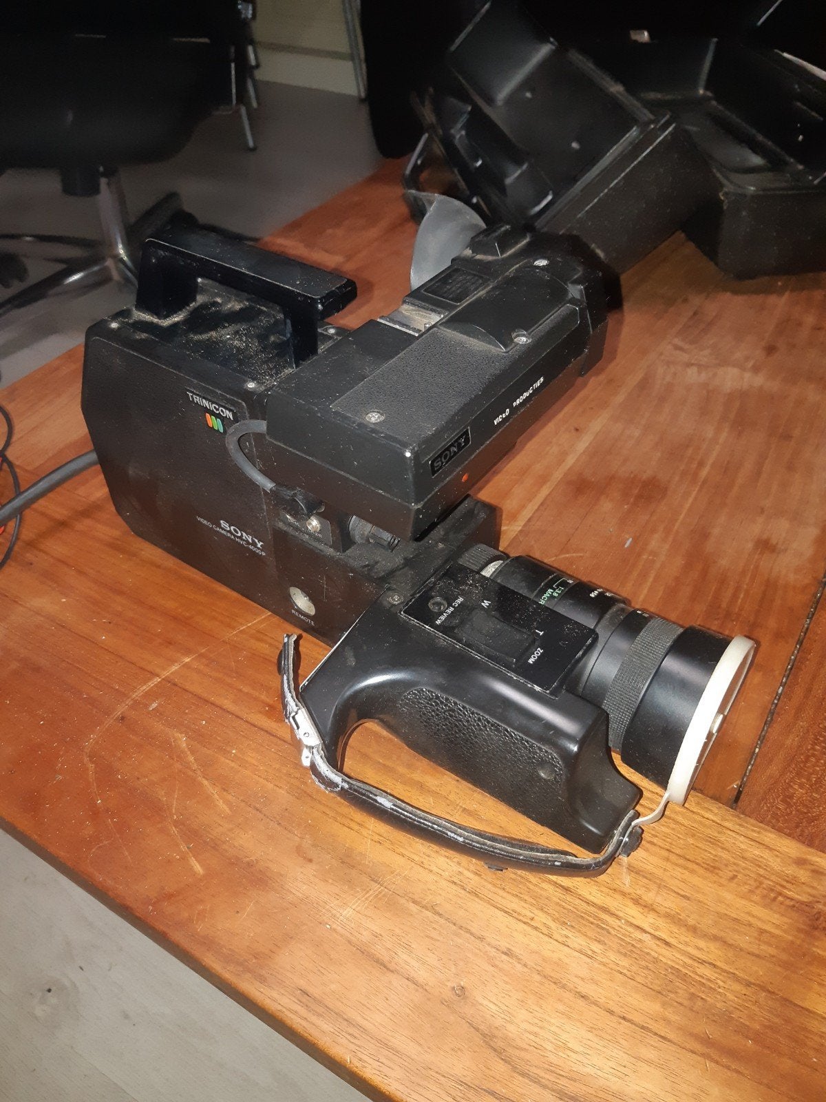 Vintage Sony TriniCon HVC-4000P Videocamera, Ophalen of Verzenden, Overige soorten, Camera