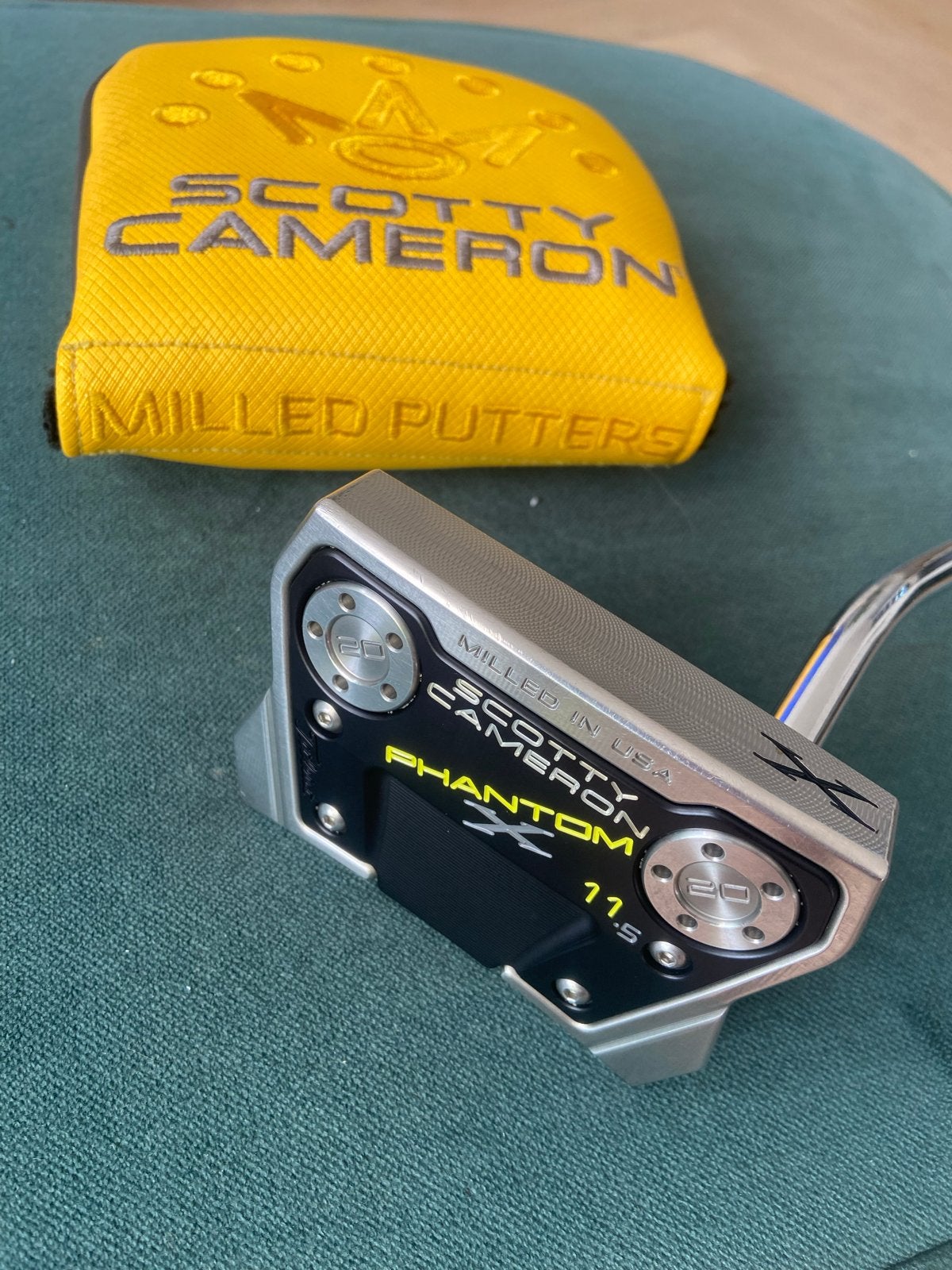 Scotty Cameron Phantom X 11.5 Putter (33 inch), Ophalen of Verzenden, Zo goed als nieuw, Club, Overige merken